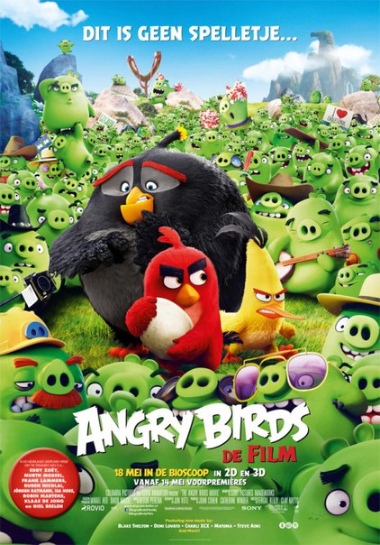 Постер - Angry Birds в кино: 422x604 / 94.58 Кб