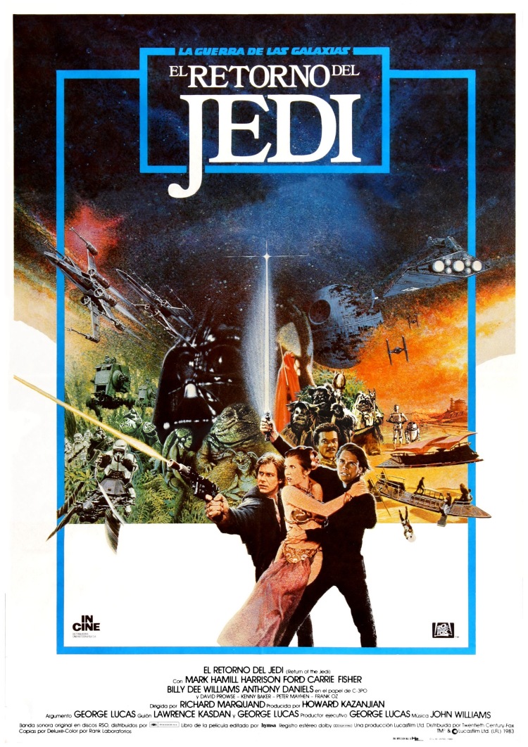 Постер - Звездные войны: Эпизод 6 - Возвращение Джедая: 750x1062 / 298.1 Кб