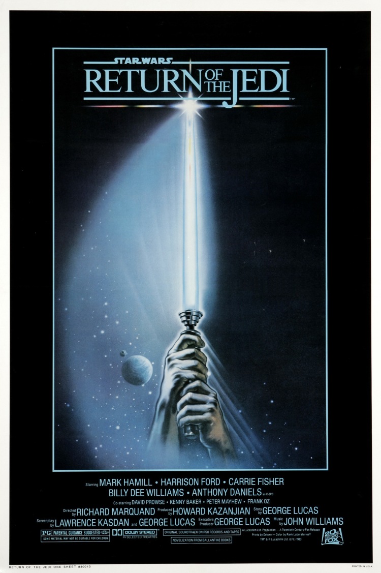 Постер - Звездные войны: Эпизод 6 - Возвращение Джедая: 750x1127 / 176.78 Кб