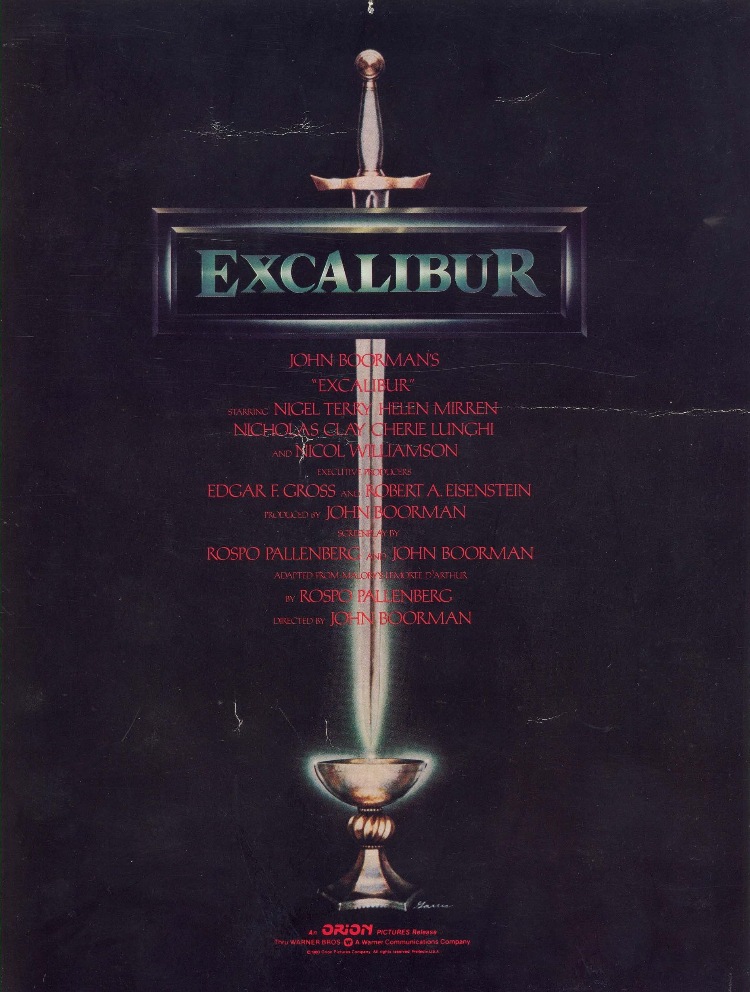 Постер - Экскалибур: 750x992 / 196.61 Кб