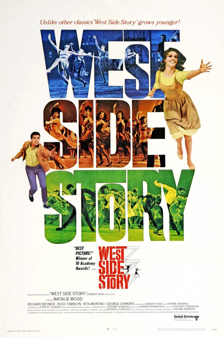 Постер - Вестсайдская история: 750x1129 / 191.45 Кб