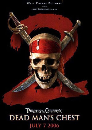 Постер - Пираты Карибского моря: Сундук мертвеца: 300x420 / 28.6 Кб