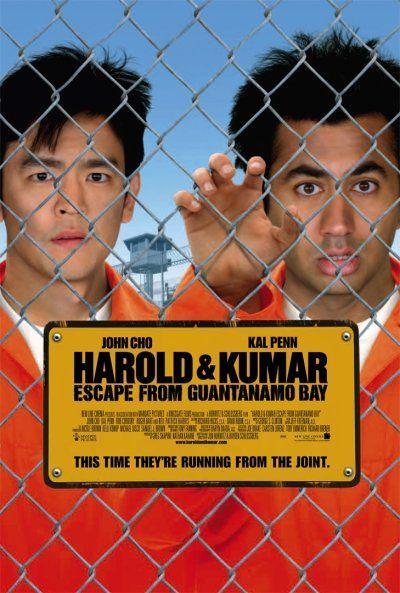 Постер - Гарольд и Кумар: Побег из Гуантанамо: 400x593 / 50.92 Кб