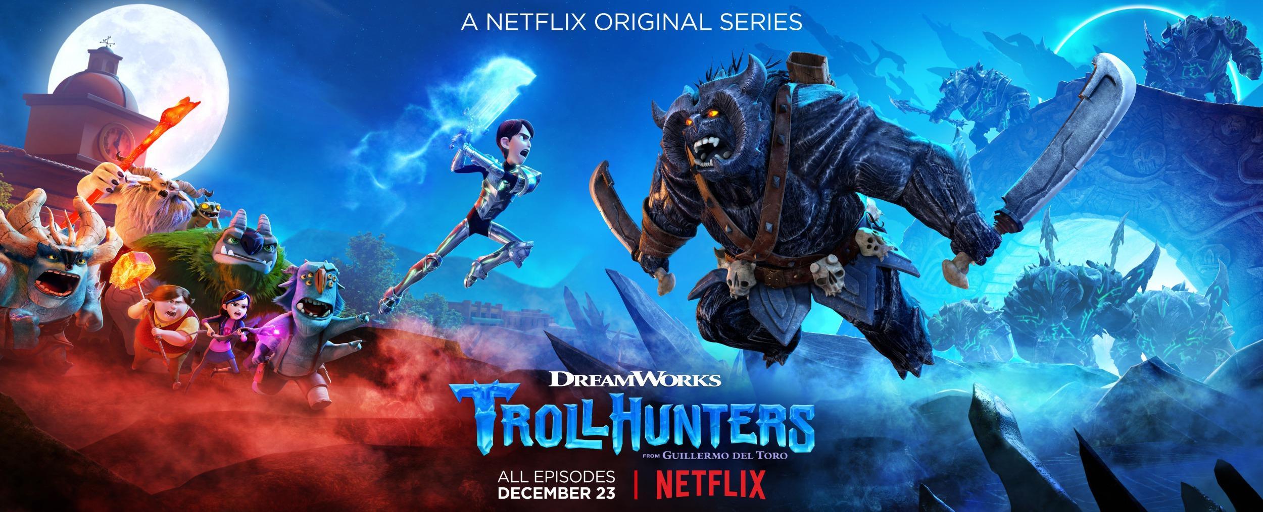 Постер - Охотники на троллей: 2500x1015 / 341.31 Кб