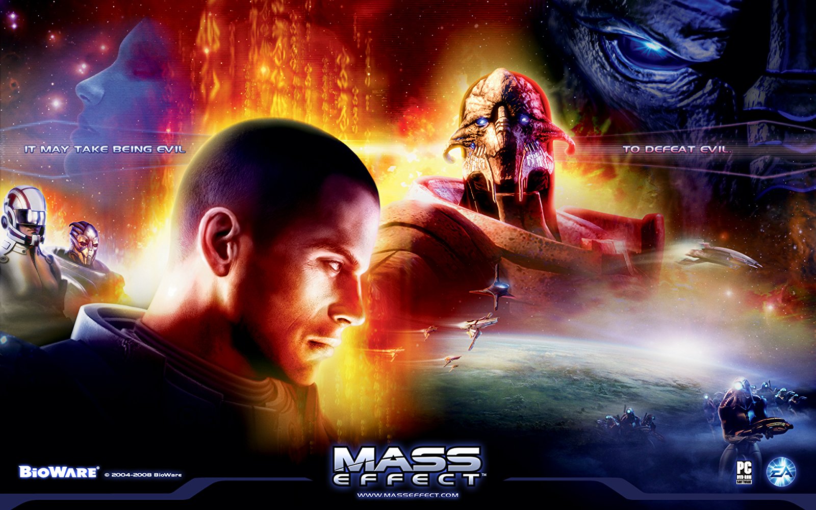 Постер - Mass Effect: 1600x1000 / 288.33 Кб